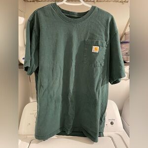 Carhartt Men's Forest Green Short Sleeve Tee men’s size large
